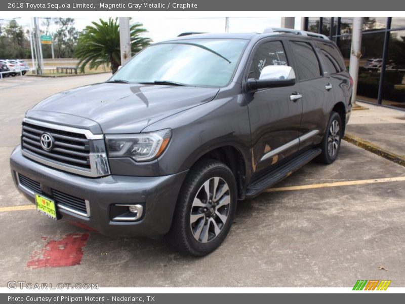 Magnetic Gray Metallic / Graphite 2018 Toyota Sequoia Limited
