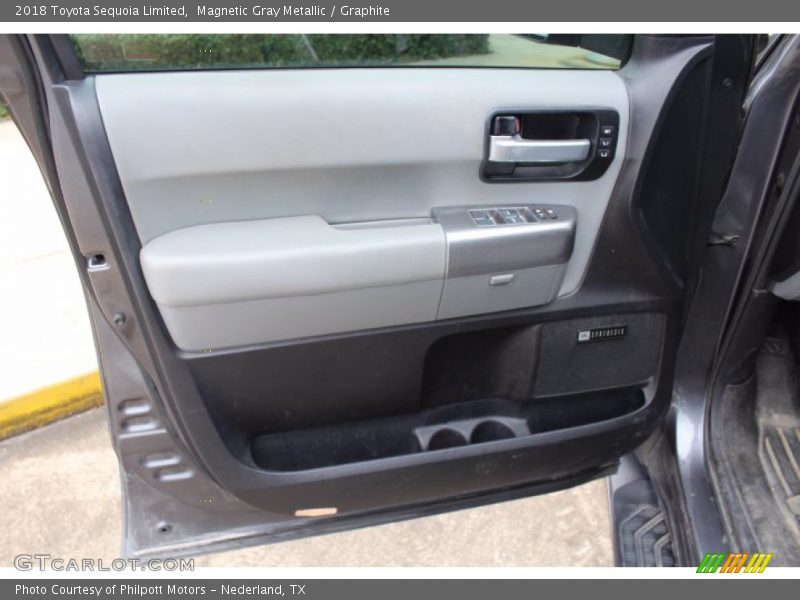 Magnetic Gray Metallic / Graphite 2018 Toyota Sequoia Limited