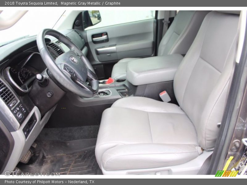 Magnetic Gray Metallic / Graphite 2018 Toyota Sequoia Limited