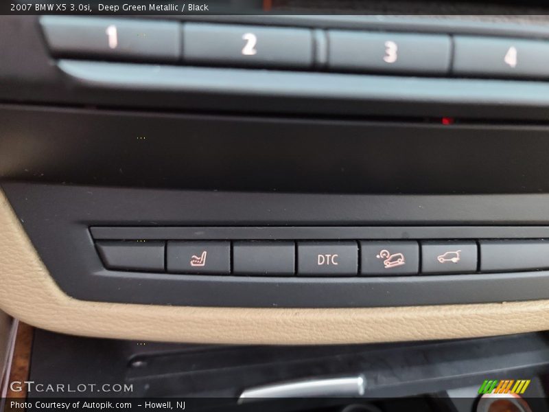 Deep Green Metallic / Black 2007 BMW X5 3.0si