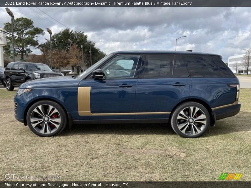 Premium Palette Blue / Vintage Tan/Ebony 2021 Land Rover Range Rover SV Autobiography Dynamic
