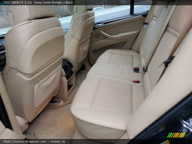 Deep Green Metallic / Black 2007 BMW X5 3.0si