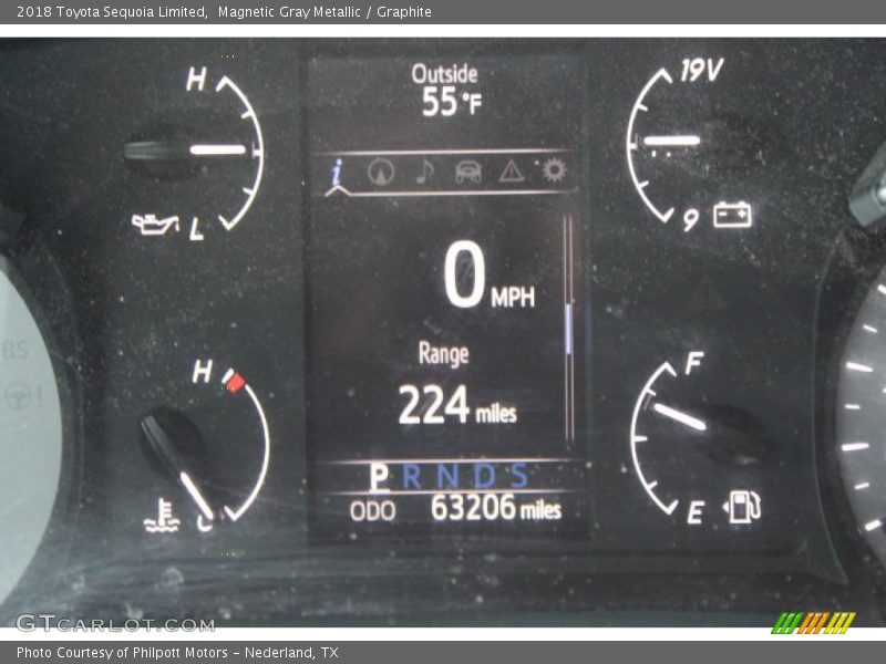 Magnetic Gray Metallic / Graphite 2018 Toyota Sequoia Limited