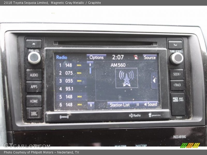 Magnetic Gray Metallic / Graphite 2018 Toyota Sequoia Limited