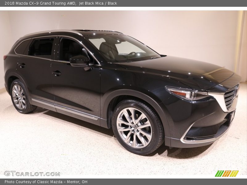 Jet Black Mica / Black 2018 Mazda CX-9 Grand Touring AWD