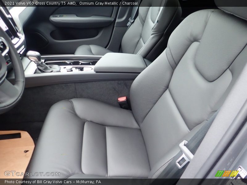 Front Seat of 2021 V60 Cross Country T5 AWD