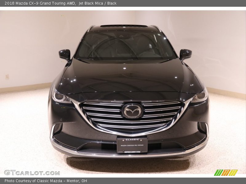 Jet Black Mica / Black 2018 Mazda CX-9 Grand Touring AWD