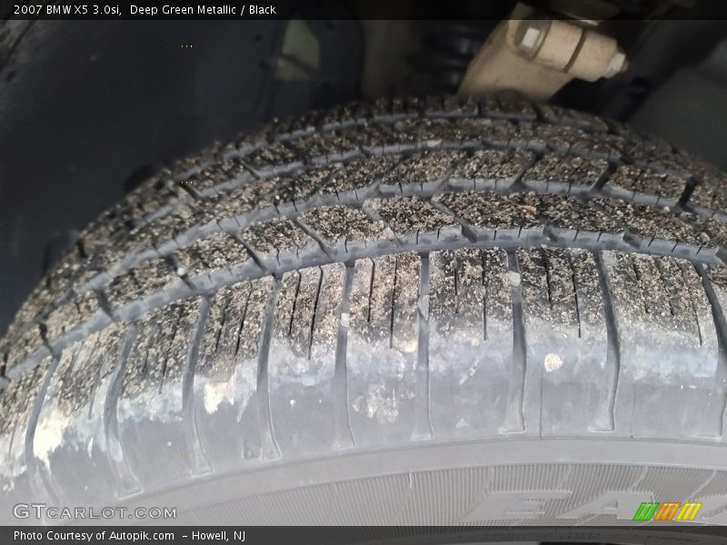Deep Green Metallic / Black 2007 BMW X5 3.0si