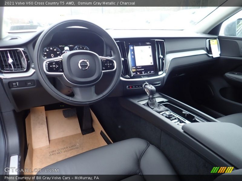 Front Seat of 2021 V60 Cross Country T5 AWD