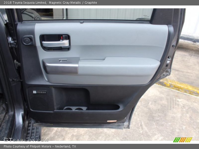 Magnetic Gray Metallic / Graphite 2018 Toyota Sequoia Limited