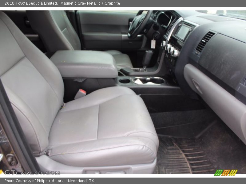 Magnetic Gray Metallic / Graphite 2018 Toyota Sequoia Limited