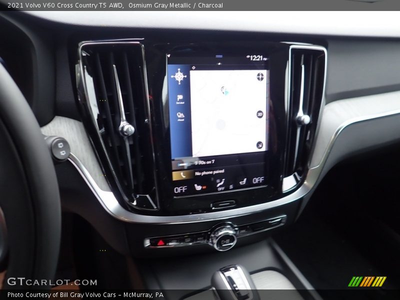 Osmium Gray Metallic / Charcoal 2021 Volvo V60 Cross Country T5 AWD