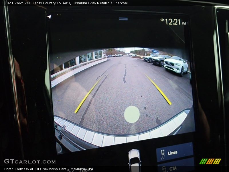 Osmium Gray Metallic / Charcoal 2021 Volvo V60 Cross Country T5 AWD