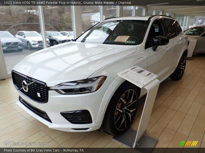  2021 XC60 T8 eAWD Polestar Plug-in Hybrid Crystal White Metallic