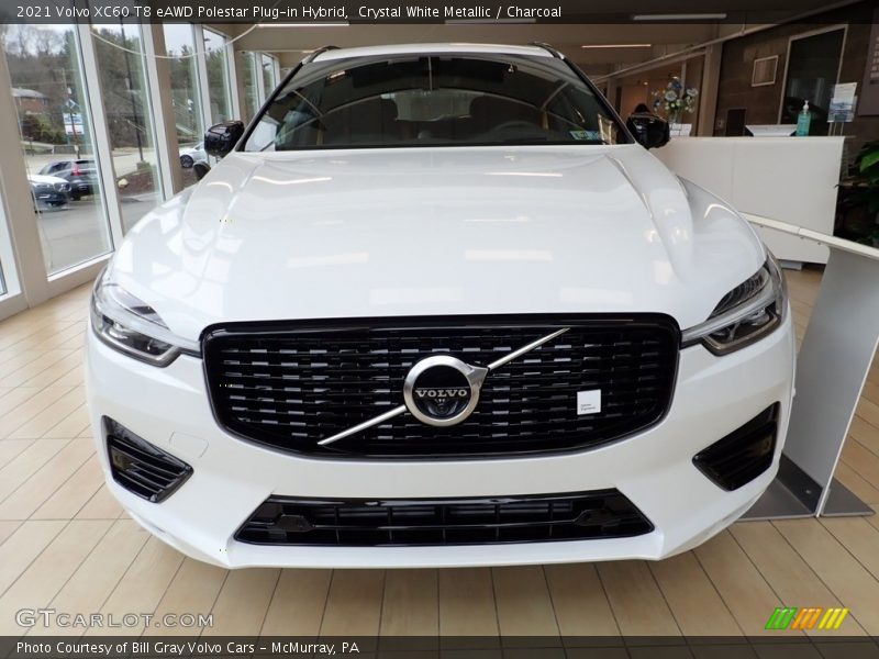  2021 XC60 T8 eAWD Polestar Plug-in Hybrid Crystal White Metallic