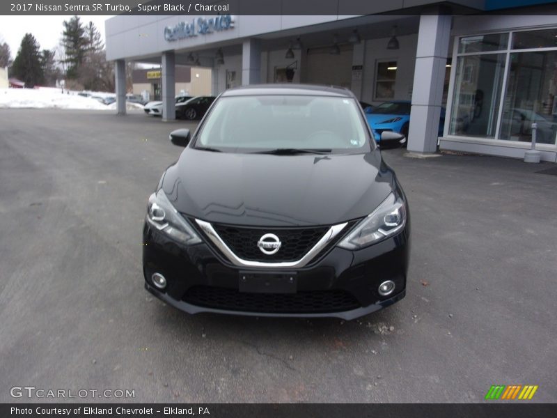 Super Black / Charcoal 2017 Nissan Sentra SR Turbo