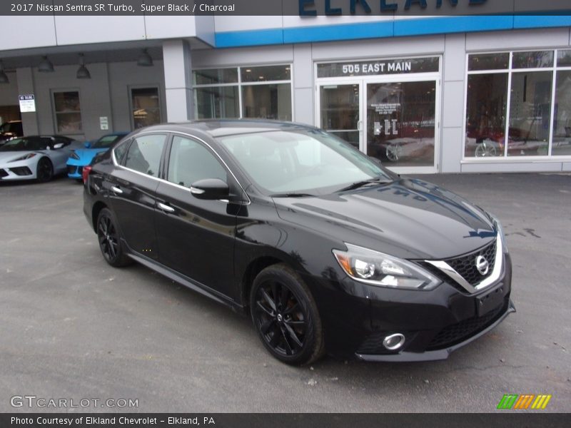 Super Black / Charcoal 2017 Nissan Sentra SR Turbo
