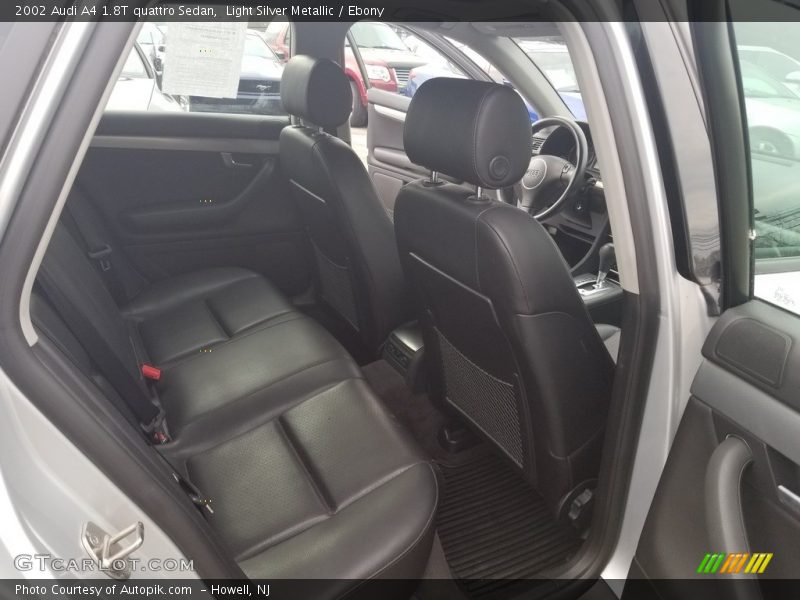Light Silver Metallic / Ebony 2002 Audi A4 1.8T quattro Sedan