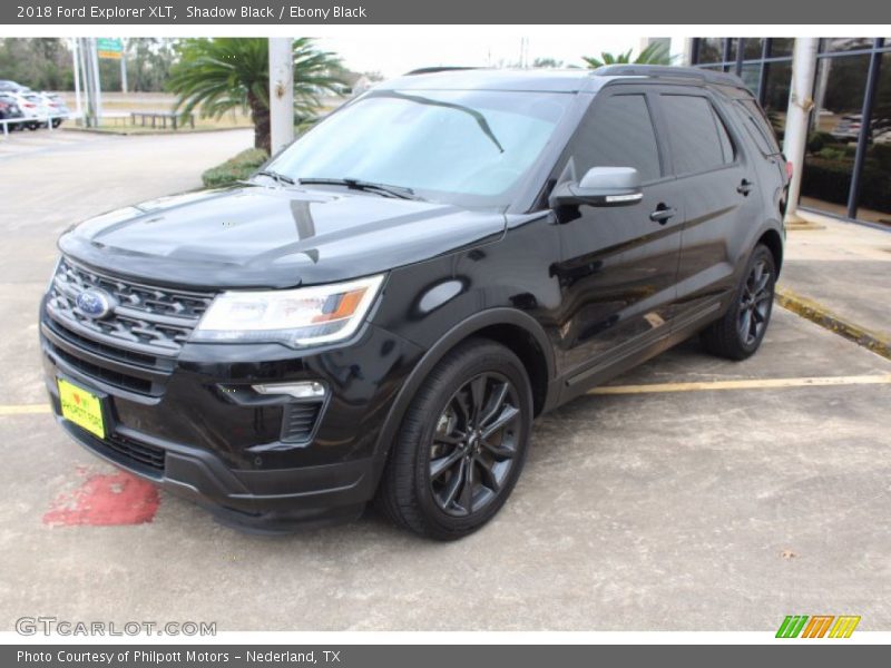 Shadow Black / Ebony Black 2018 Ford Explorer XLT