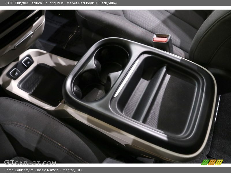 Velvet Red Pearl / Black/Alloy 2018 Chrysler Pacifica Touring Plus
