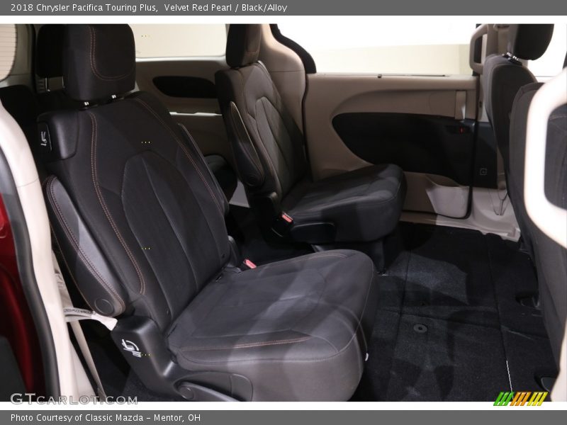 Velvet Red Pearl / Black/Alloy 2018 Chrysler Pacifica Touring Plus