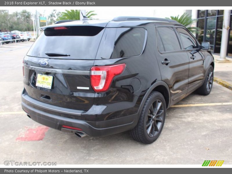 Shadow Black / Ebony Black 2018 Ford Explorer XLT