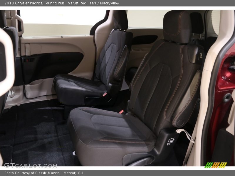 Velvet Red Pearl / Black/Alloy 2018 Chrysler Pacifica Touring Plus