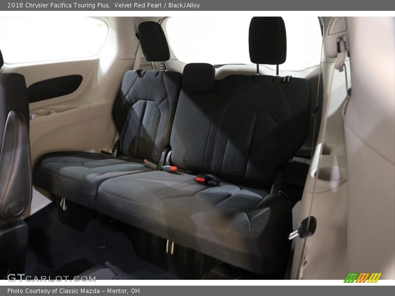 Velvet Red Pearl / Black/Alloy 2018 Chrysler Pacifica Touring Plus