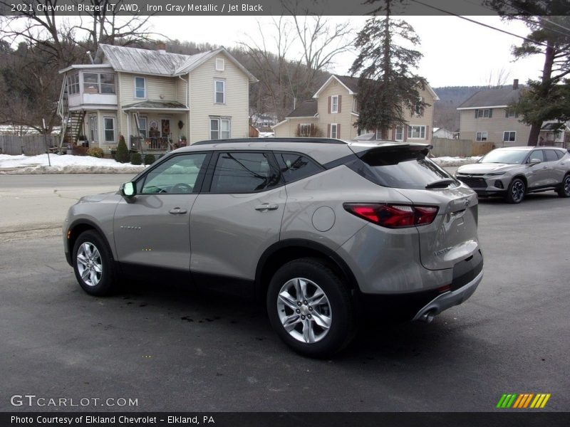 Iron Gray Metallic / Jet Black 2021 Chevrolet Blazer LT AWD