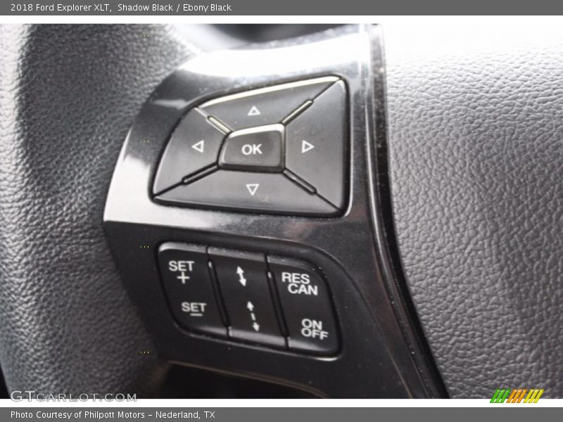 Shadow Black / Ebony Black 2018 Ford Explorer XLT
