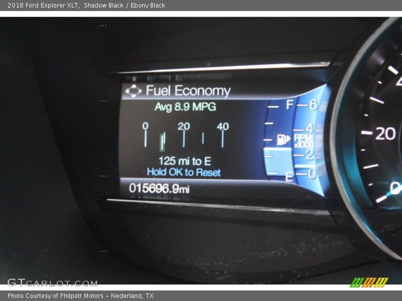 Shadow Black / Ebony Black 2018 Ford Explorer XLT