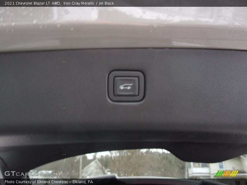 Iron Gray Metallic / Jet Black 2021 Chevrolet Blazer LT AWD