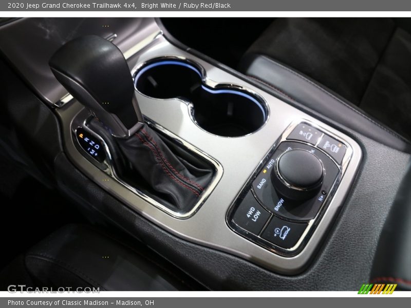 Bright White / Ruby Red/Black 2020 Jeep Grand Cherokee Trailhawk 4x4