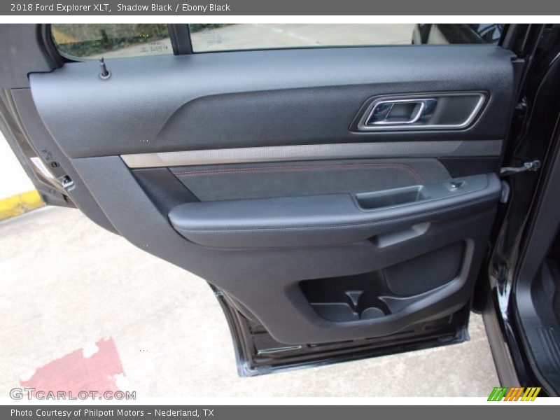 Shadow Black / Ebony Black 2018 Ford Explorer XLT