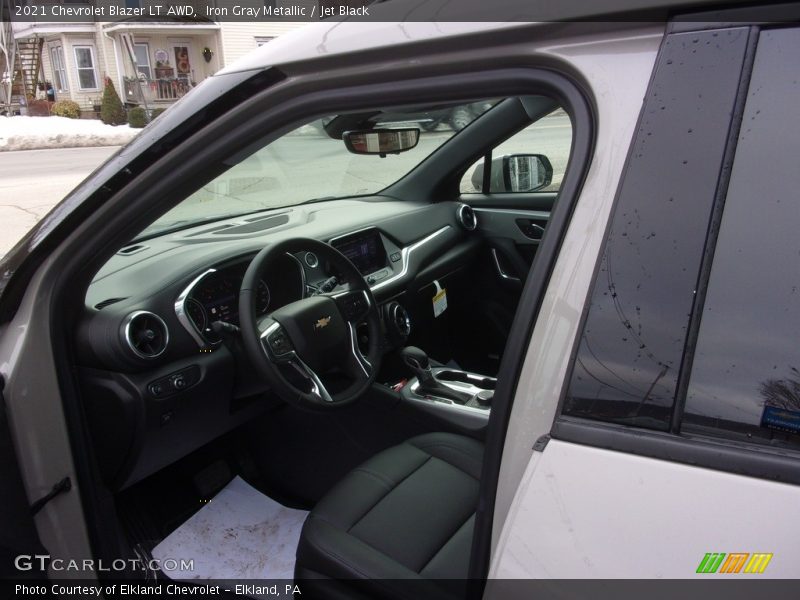 Iron Gray Metallic / Jet Black 2021 Chevrolet Blazer LT AWD