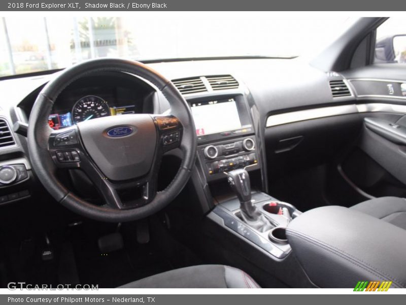 Shadow Black / Ebony Black 2018 Ford Explorer XLT