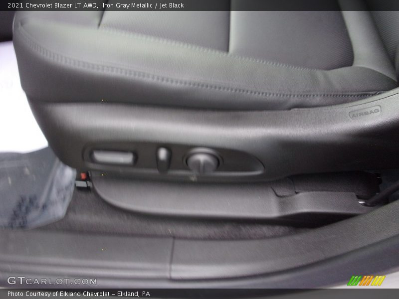 Iron Gray Metallic / Jet Black 2021 Chevrolet Blazer LT AWD