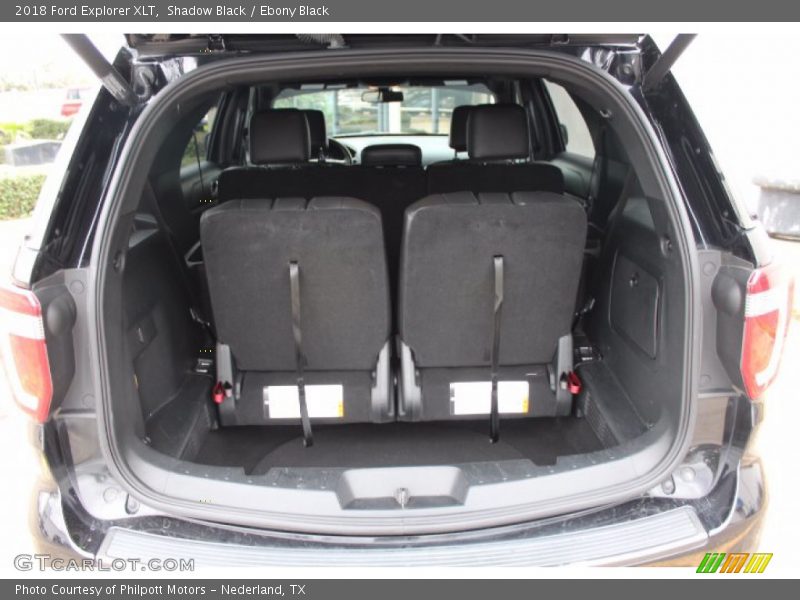 Shadow Black / Ebony Black 2018 Ford Explorer XLT