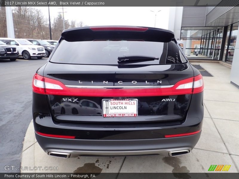 Black Velvet / Cappuccino 2017 Lincoln MKX Select AWD