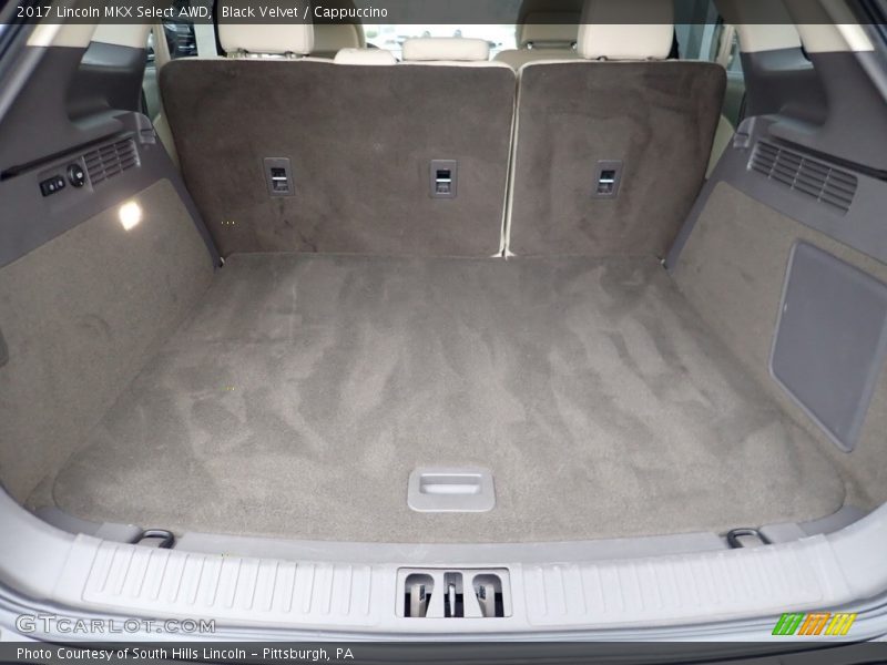  2017 MKX Select AWD Trunk