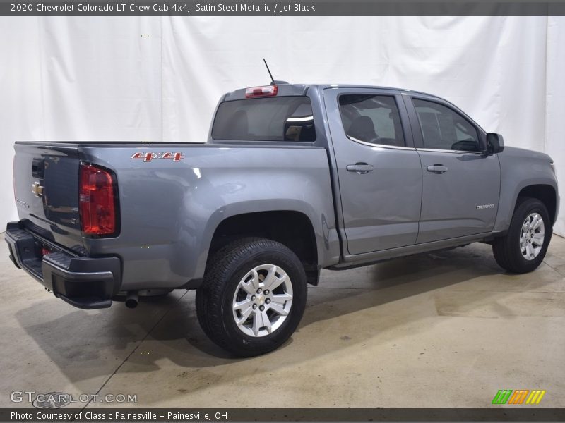 Satin Steel Metallic / Jet Black 2020 Chevrolet Colorado LT Crew Cab 4x4