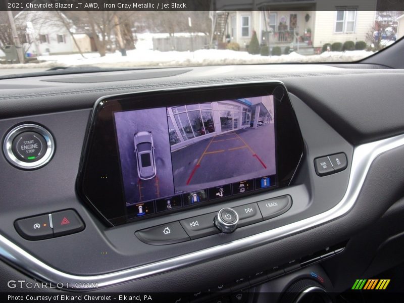 Iron Gray Metallic / Jet Black 2021 Chevrolet Blazer LT AWD