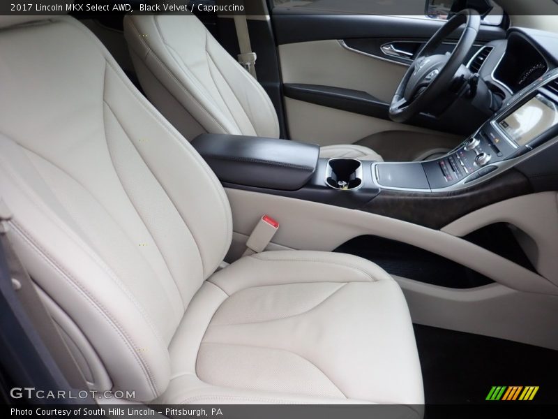 Front Seat of 2017 MKX Select AWD