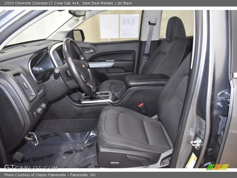 Satin Steel Metallic / Jet Black 2020 Chevrolet Colorado LT Crew Cab 4x4