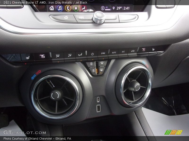 Controls of 2021 Blazer LT AWD