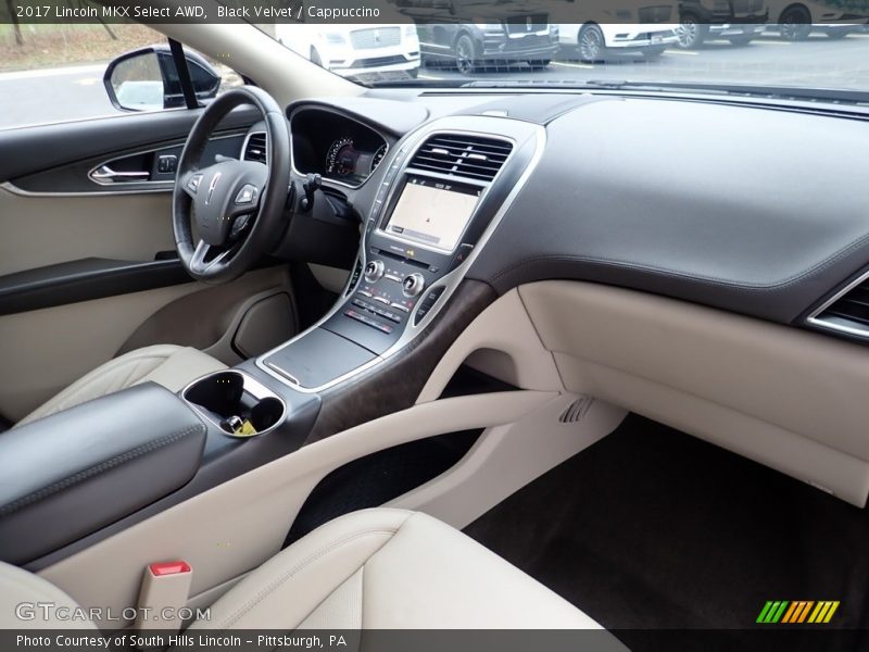 Dashboard of 2017 MKX Select AWD