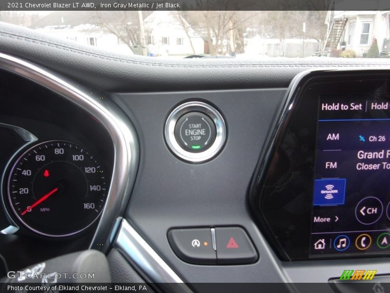 Iron Gray Metallic / Jet Black 2021 Chevrolet Blazer LT AWD
