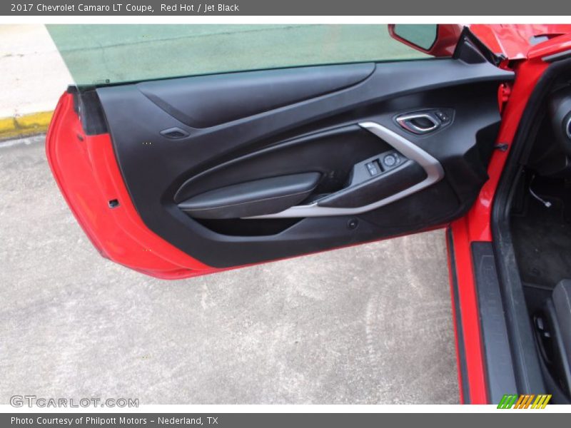 Red Hot / Jet Black 2017 Chevrolet Camaro LT Coupe