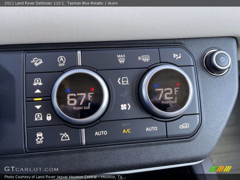 Controls of 2021 Defender 110 S