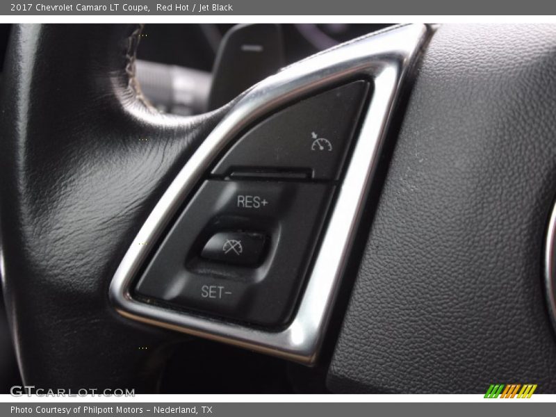 Red Hot / Jet Black 2017 Chevrolet Camaro LT Coupe